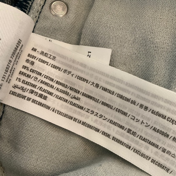 Abercrombie & Fitch Mens Vintage Stretch 90’s Straight Jeans Sz 28 - Picture 11 of 11